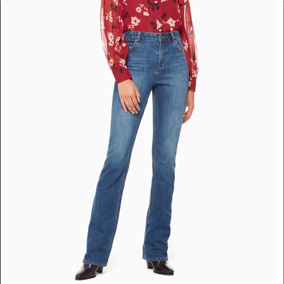 kate spade Jean studded flare Broom street Medwash